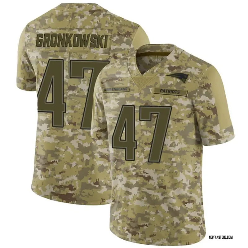 gronk salute to service jersey