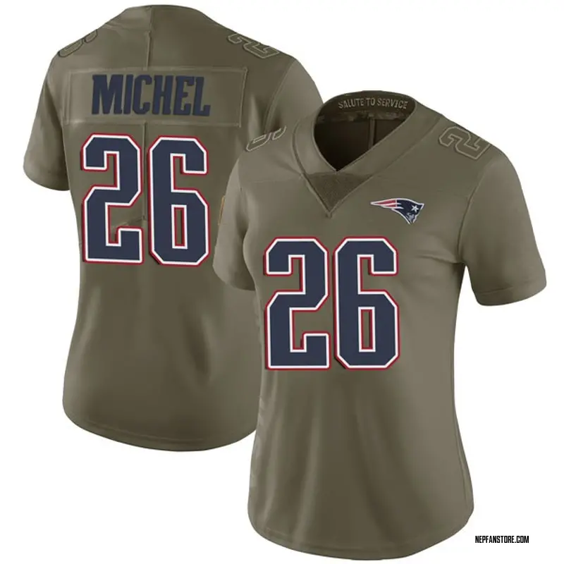 sony michel patriots jersey